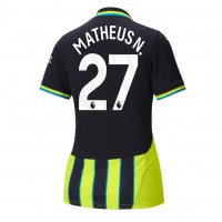 Dámy Fotbalový dres Manchester City Matheus Nunes #27 2024-25 Venkovní Krátký Rukáv